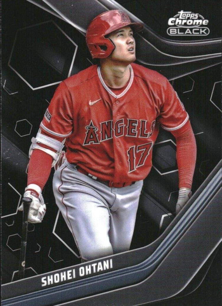 2023 Topps Chrome Black Baseball Shohei Ohtani #2 PSA 9