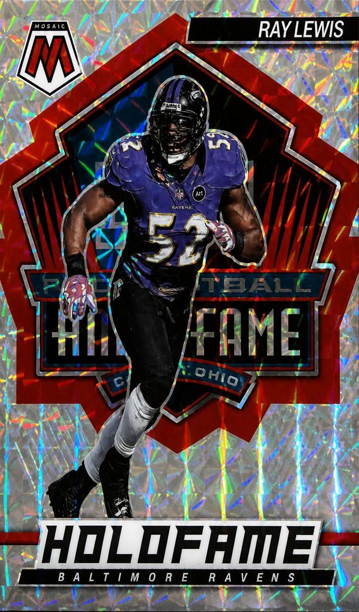 2022 Panini Mosaic Football Mosaic Ray Lewis #HF-6
