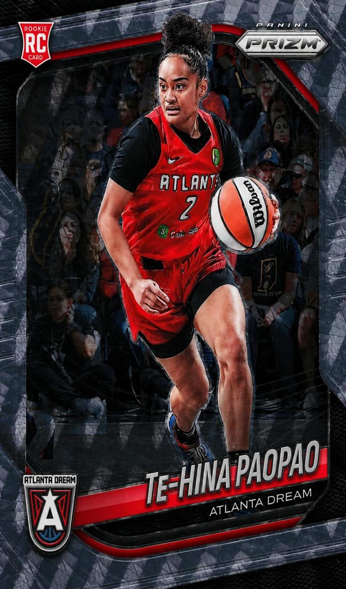 2025 Panini Prizm WNBA Basketball Swirl Te-Hina Paopao #61