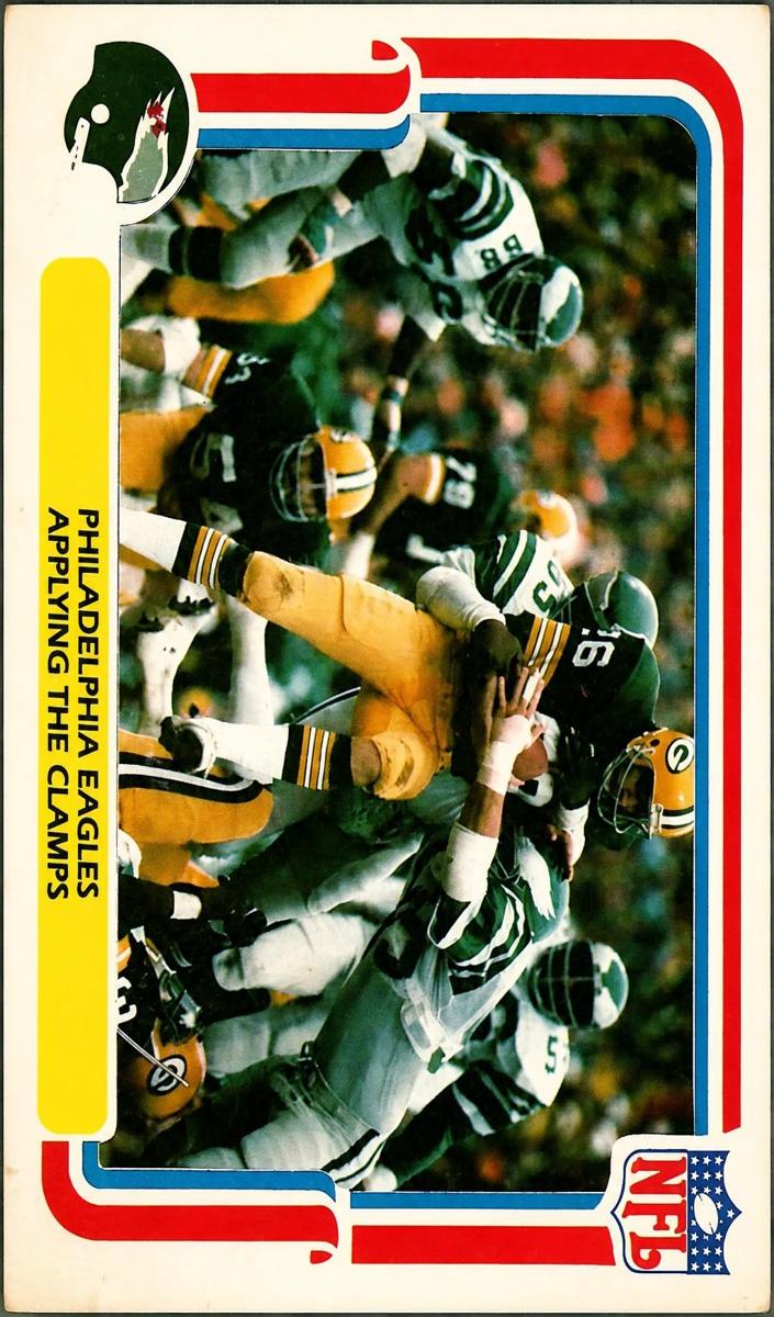Philadelphia Eagles Applying the Clamps