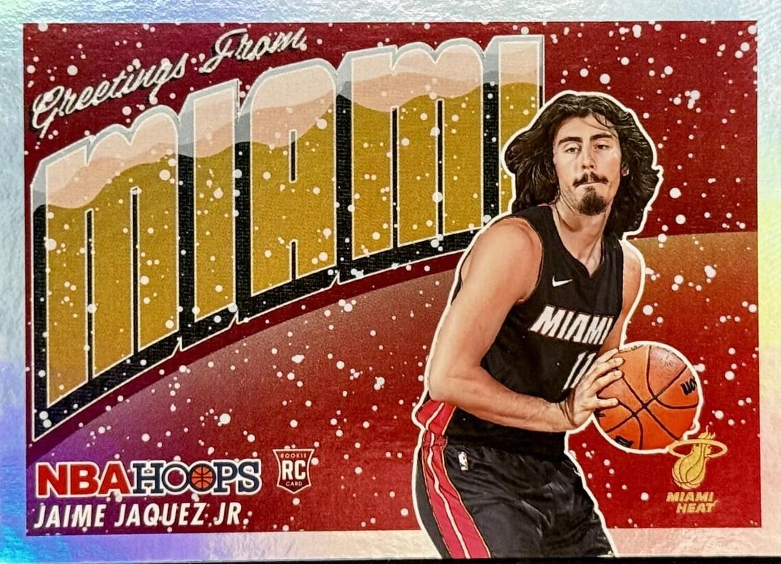 2023 Panini Hoops Basketball Winter Holo Jaime Jaquez Jr. #2 PSA 9