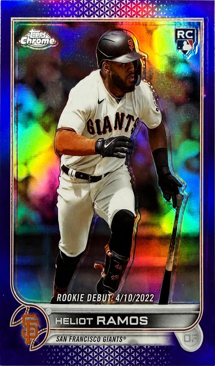 2022 Topps Chrome Update Baseball Purple Heliot Ramos #USC2