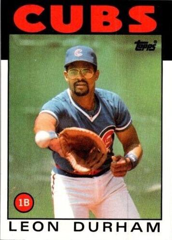 1986 Topps Baseball Leon Durham #460 PSA 9