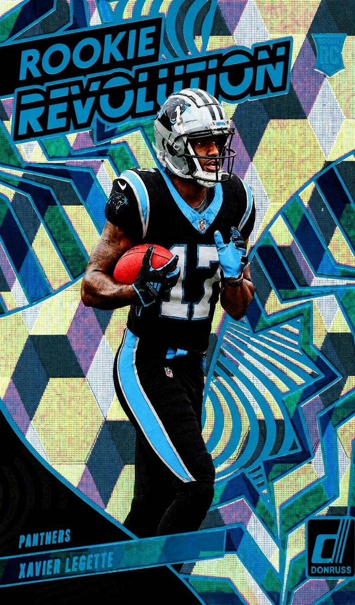 2024 Panini Donruss Football Cubic Xavier Legette #1 PSA 7