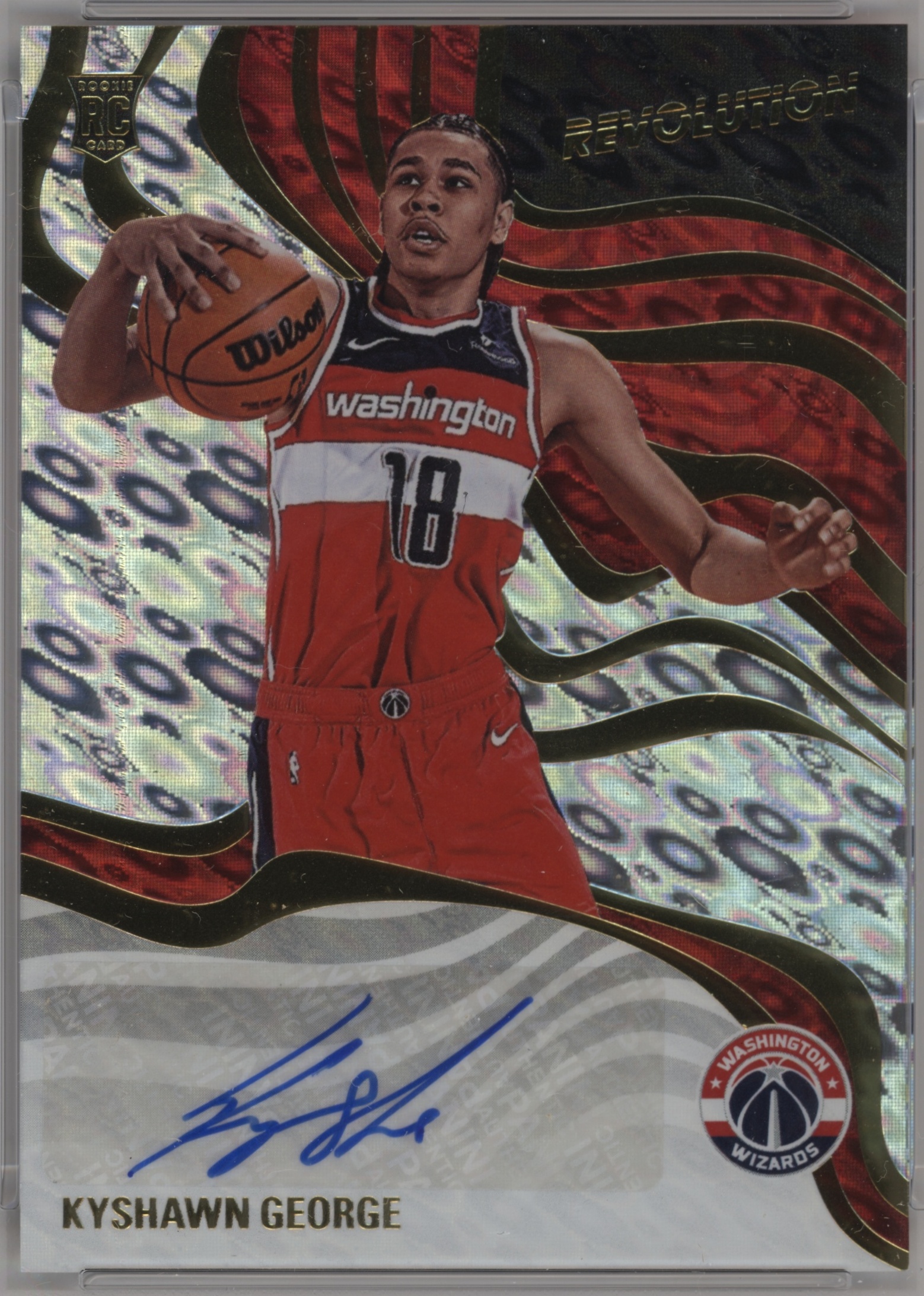 2024 Panini Revolution Basketball Kyshawn George #RS-SHA