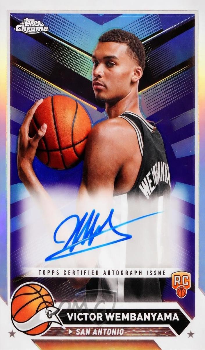 2023 Topps Chrome Basketball Refractor Victor Wembanyama #CG-VW