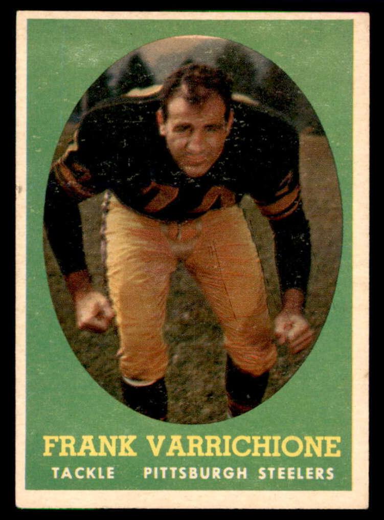 1958 Topps Football Frank Varrichione #77
