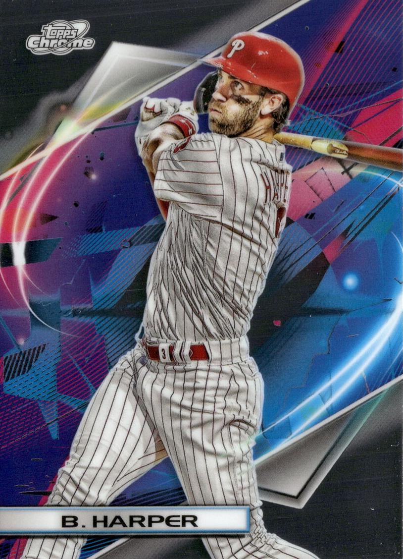 2022 Topps Cosmic Chrome Baseball Bryce Harper #3