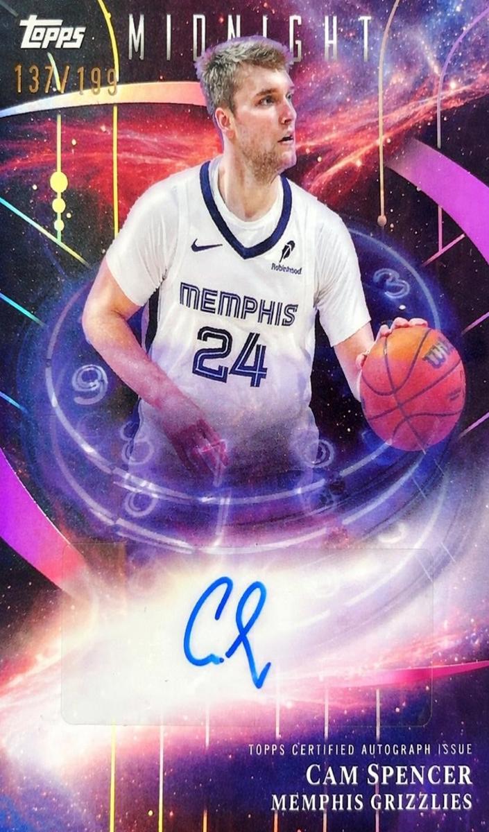 2025 Topps Midnight Basketball Twilight Cam Spencer #SM-CS
