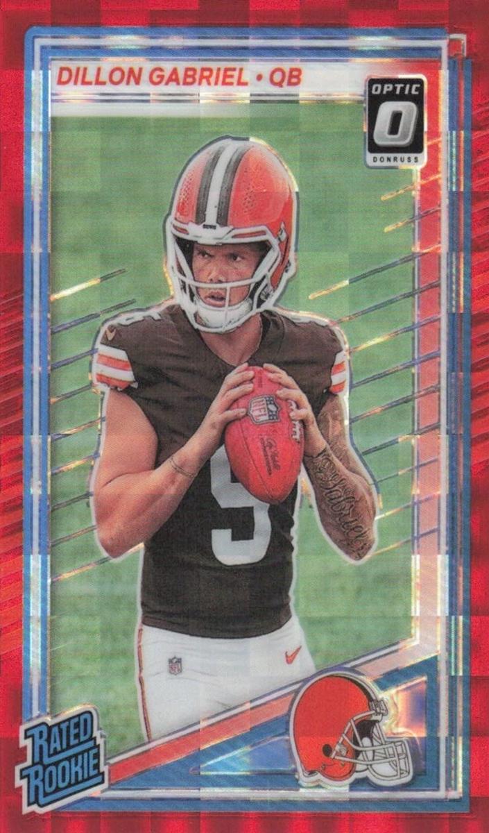 2025 Panini Donruss Football Red Pandora Dillon Gabriel #316 PSA 9