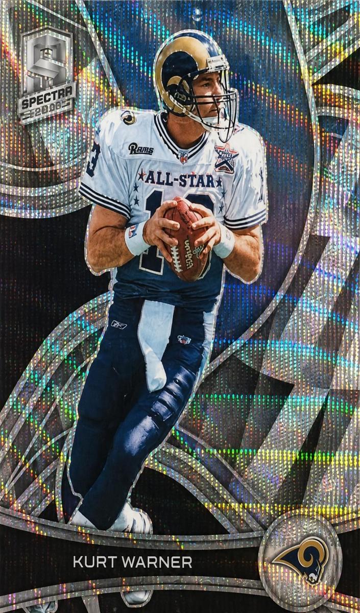 2022 Panini Spectra Football Wave Kurt Warner #135 PSA 9
