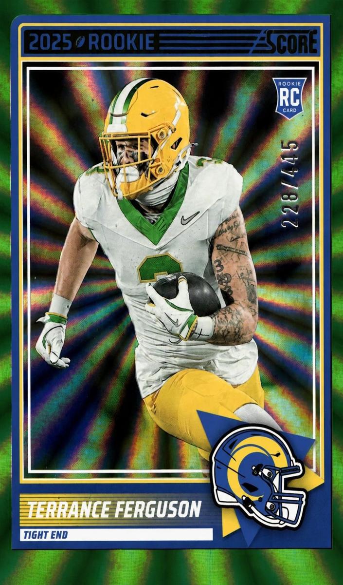 2025 Panini Score Football Spokes Terrance Ferguson #72