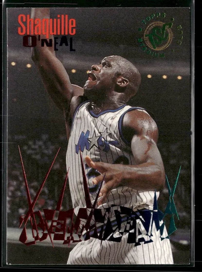 1994 Topps Stadium Club Basketball Shaquille O'Neal #19