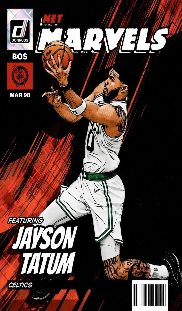 2022 Panini Donruss Basketball Diamond Jayson Tatum #18