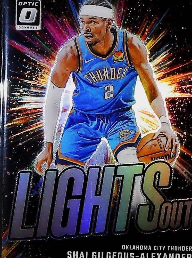 2024 Donruss Optic Basketball Holo Shai Gilgeous-Alexander #11