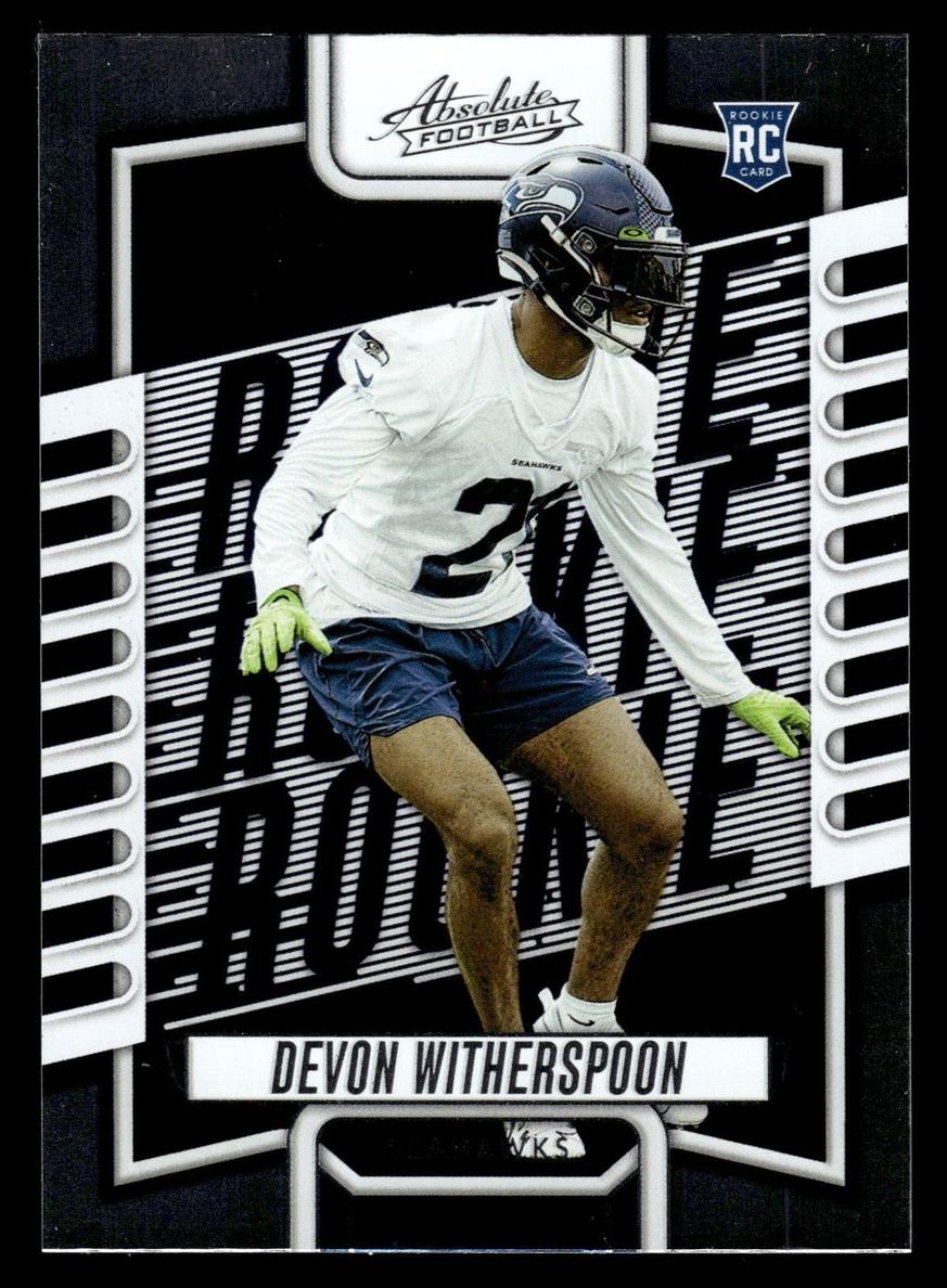 2023 Panini Absolute Football Devon Witherspoon #146 PSA 10