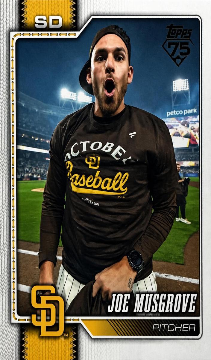 2026 Topps Baseball Joe Musgrove #636