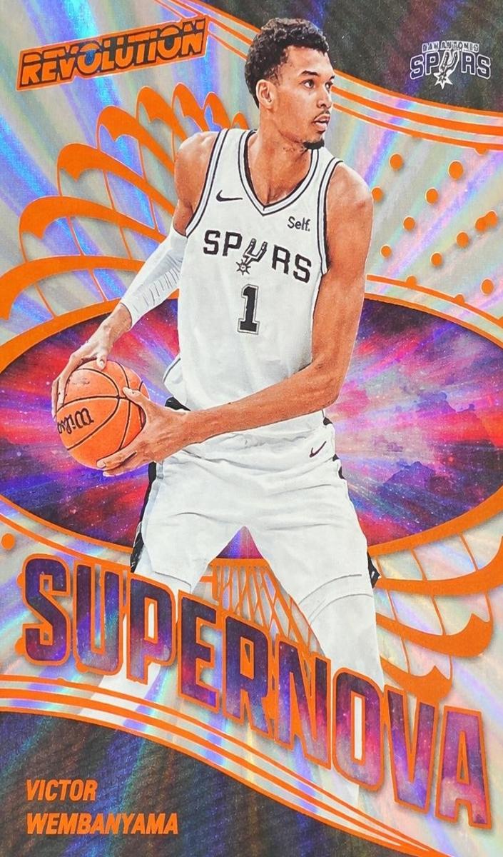 2024 Panini Revolution Basketball Sunburst Victor Wembanyama #23