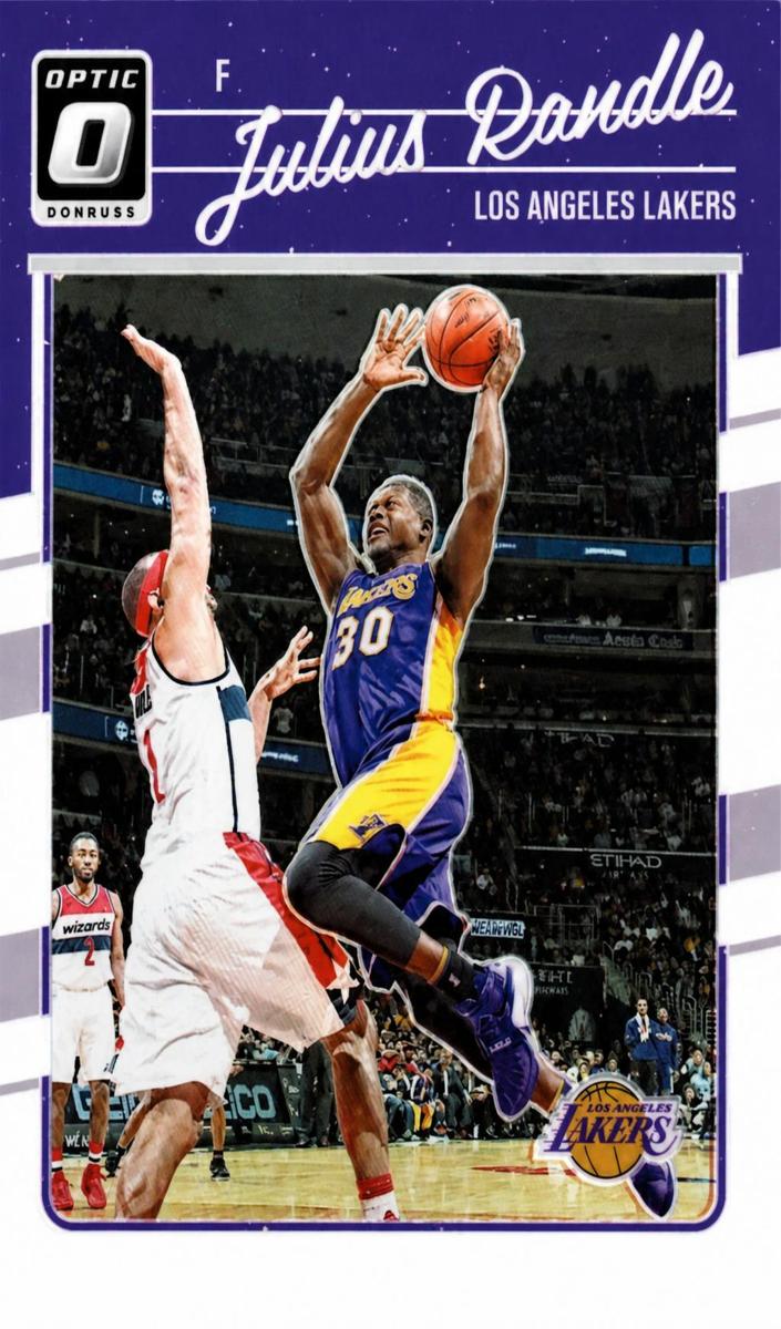 2016 Donruss Optic Basketball Holo Julius Randle #65