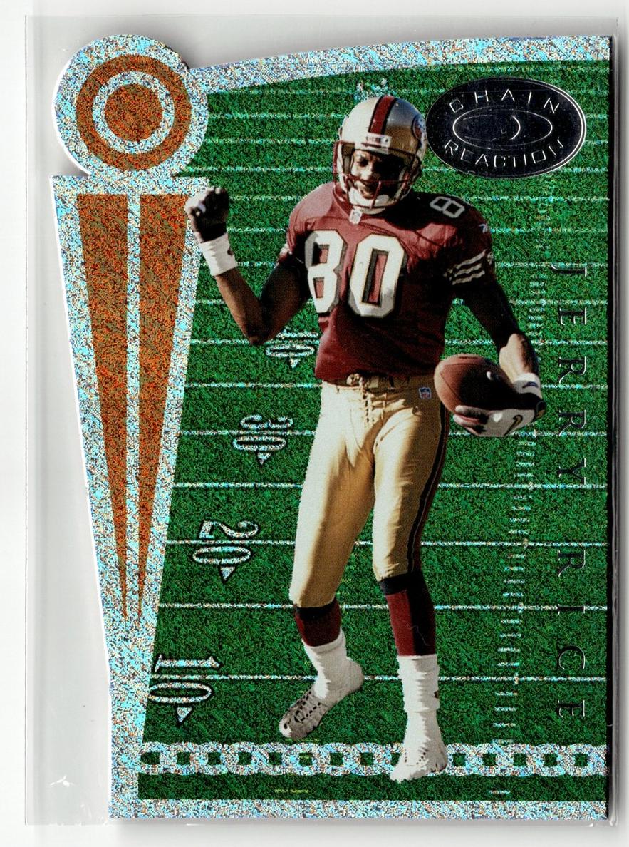 1999 Donruss Preferred QBC Football Jerry Rice #4a PSA 9