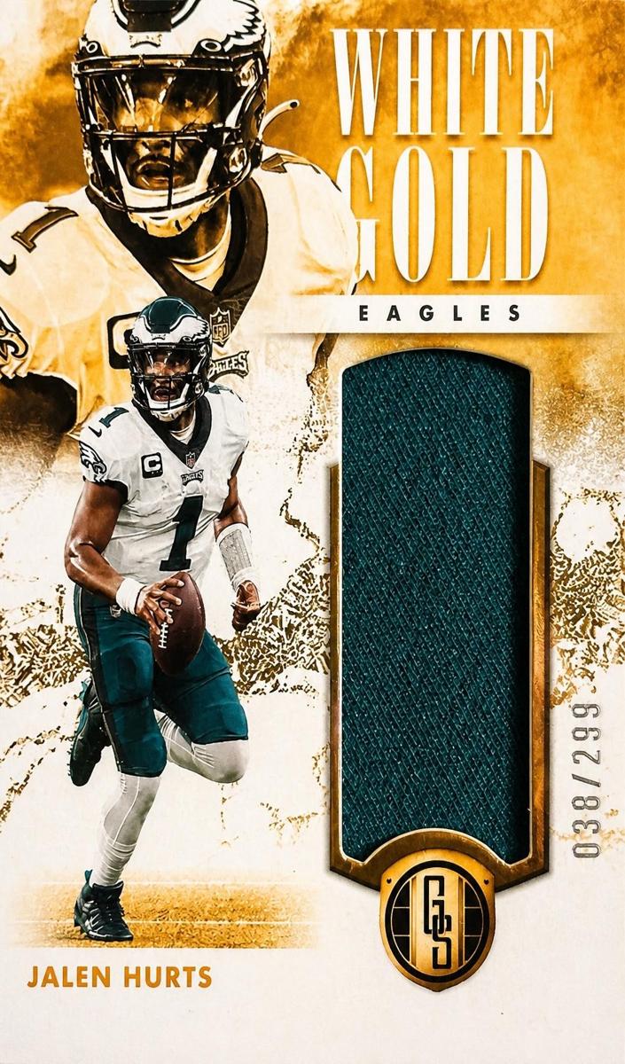 2023 Panini Gold Standard Football Jalen Hurts #27 PSA 9