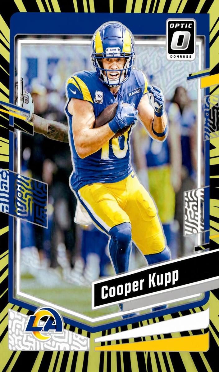 2023 Donruss Optic Football Electricity Cooper Kupp #110 PSA 9