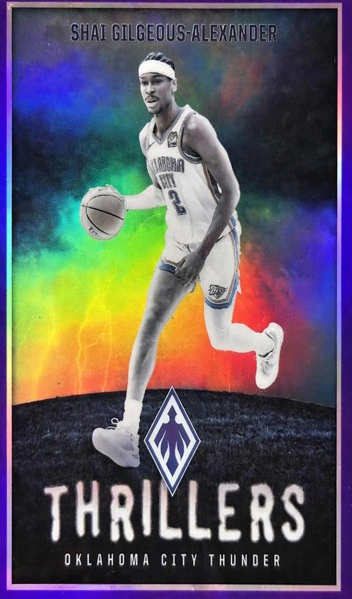2023 Panini Phoenix Basketball Purple Shai Gilgeous-Alexander #14