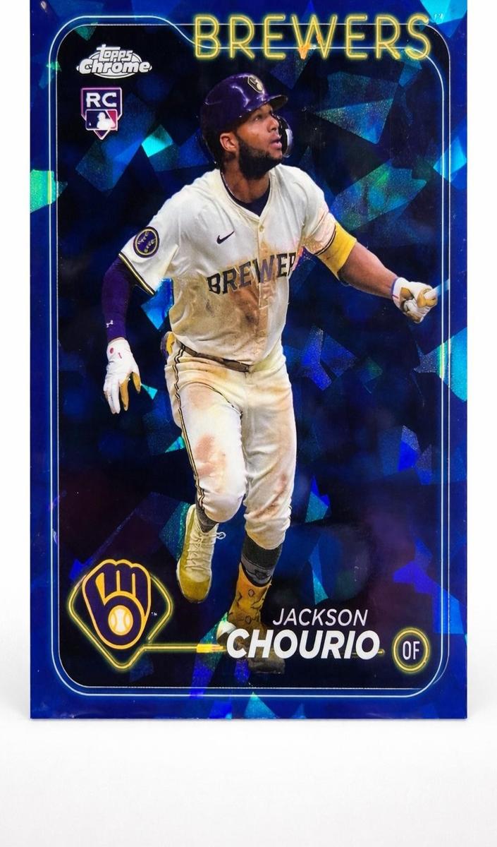 2024 Topps Chrome Update Sapphire Baseball Jackson Chourio #USCS240