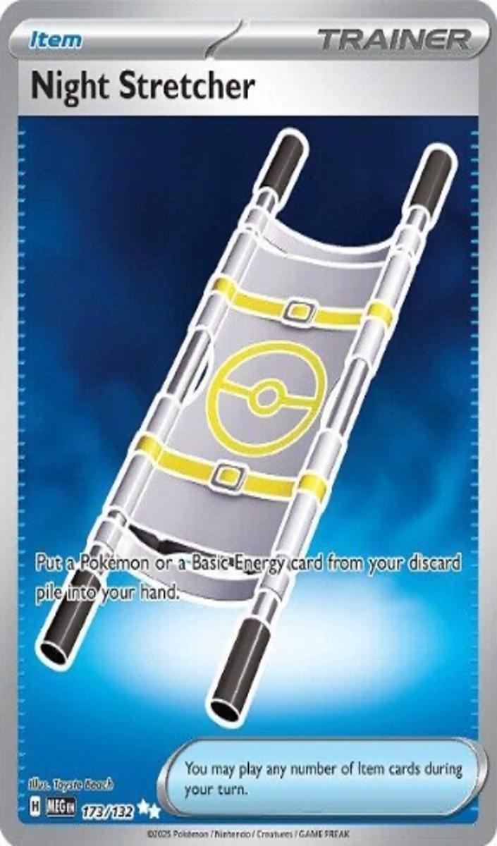 2025 Pokemon Mega Evolution Night Stretcher #173