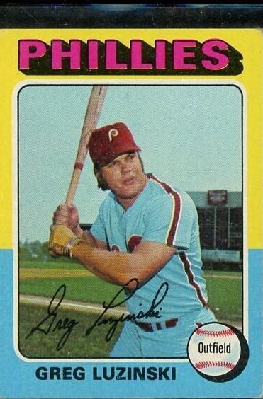 1975 Topps Baseball Greg Luzinski #630 PSA 7.5