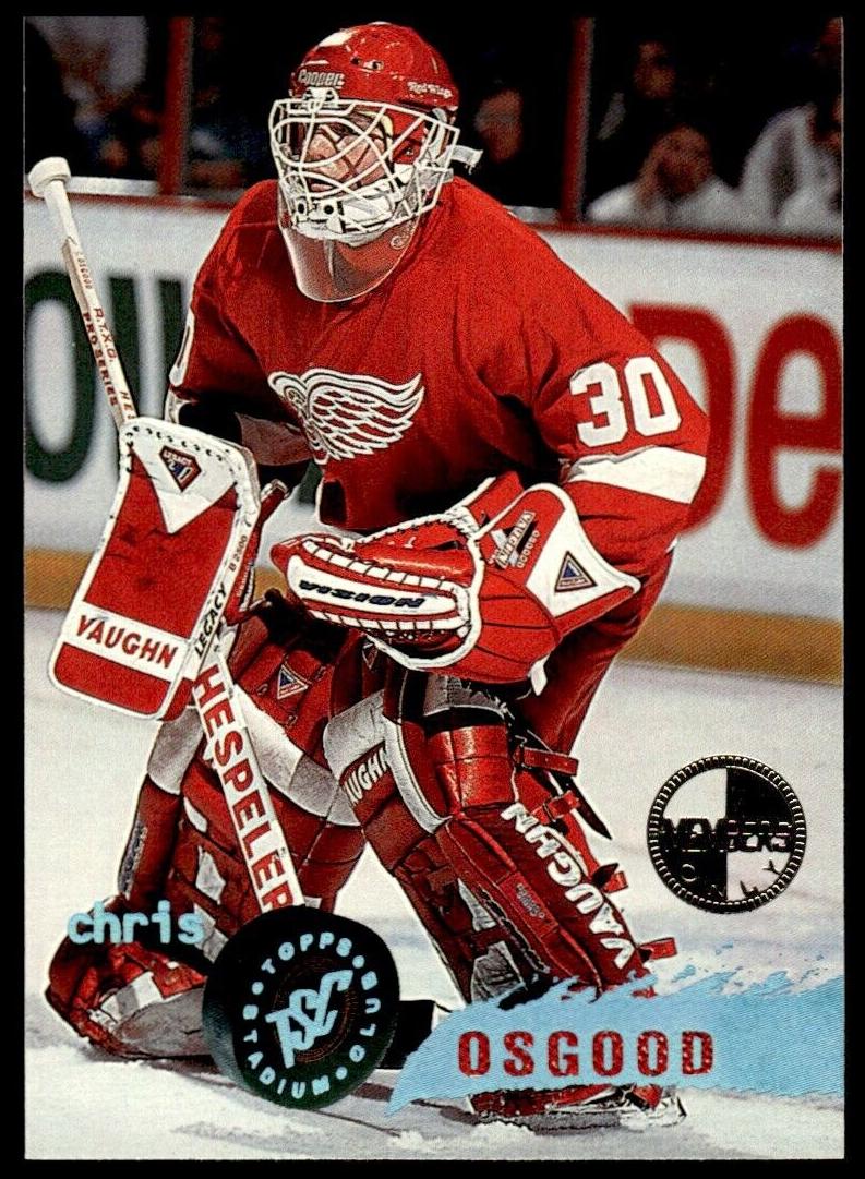 1995 Topps Stadium Club Hockey Members Only Chris Osgood #135