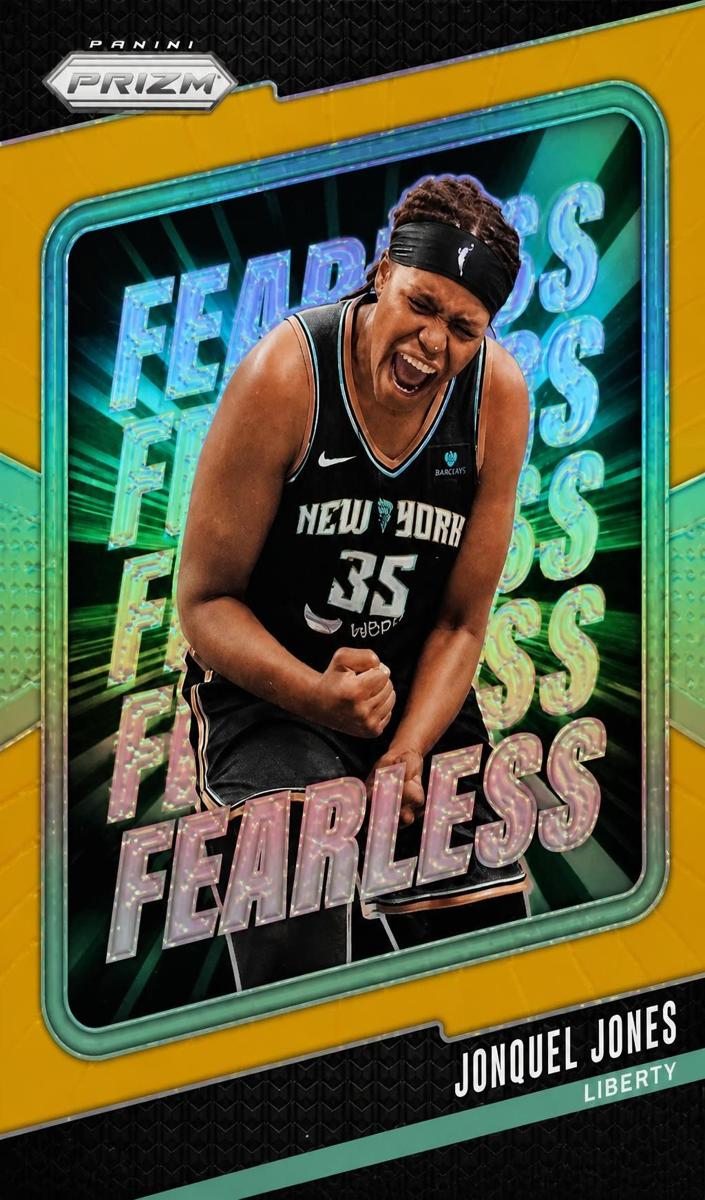 2024 Panini Prizm WNBA Basketball Gold Jonquel Jones #8