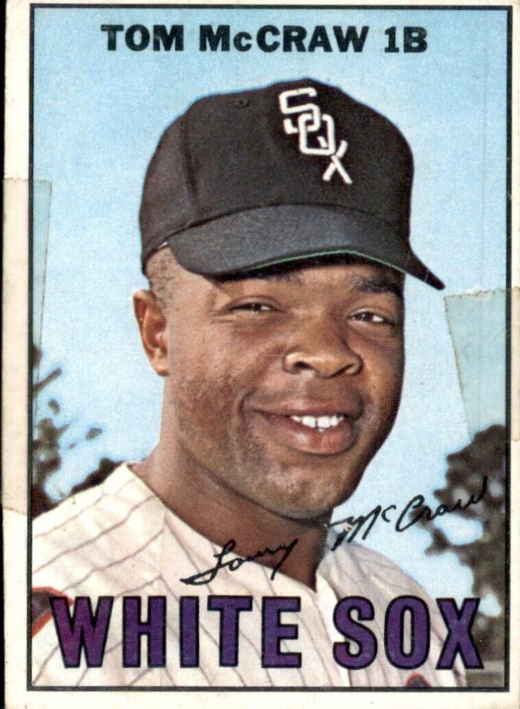 1967 O-Pee-Chee Baseball Tommy McCraw #29 SGC 3.5