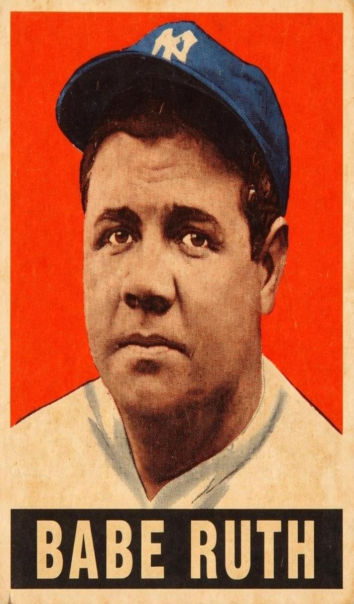 1948 Leaf Baseball Babe Ruth #3