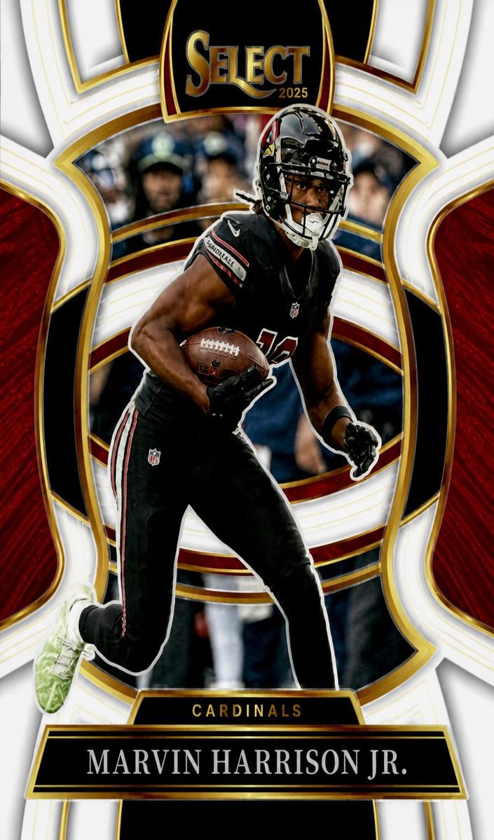 2025 Panini Select Football Silver Marvin Harrison Jr. #22