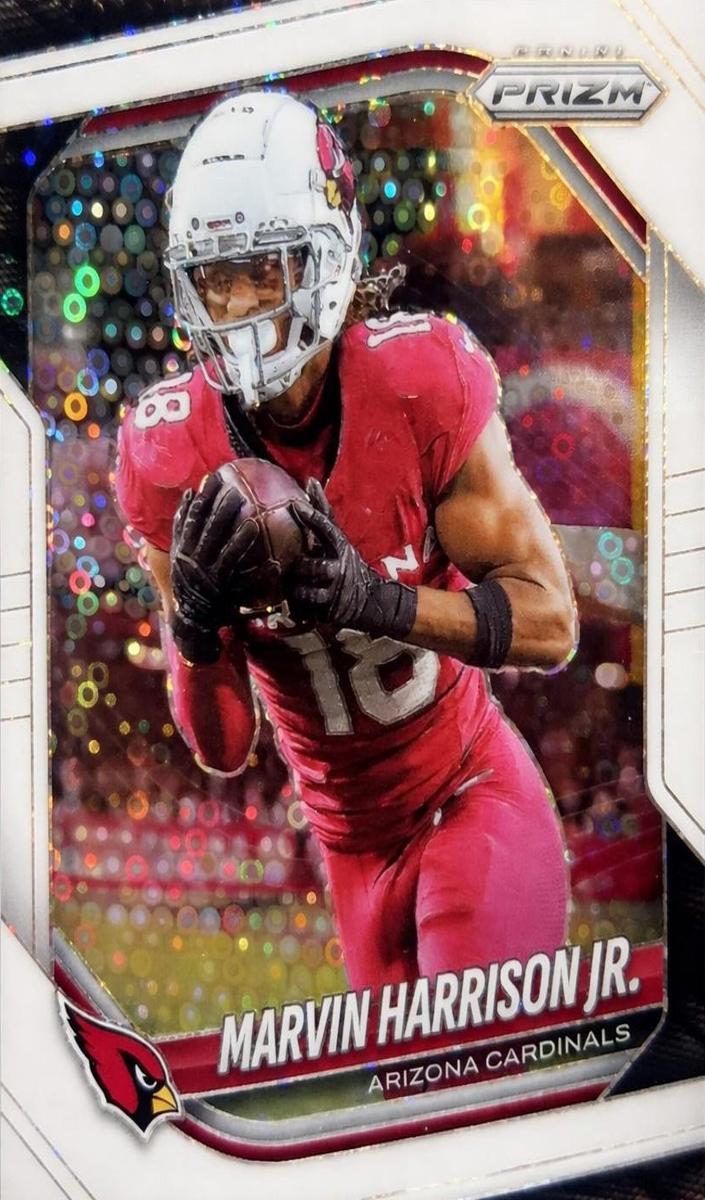 2025 Panini Prizm Football White Disco Marvin Harrison Jr. #28