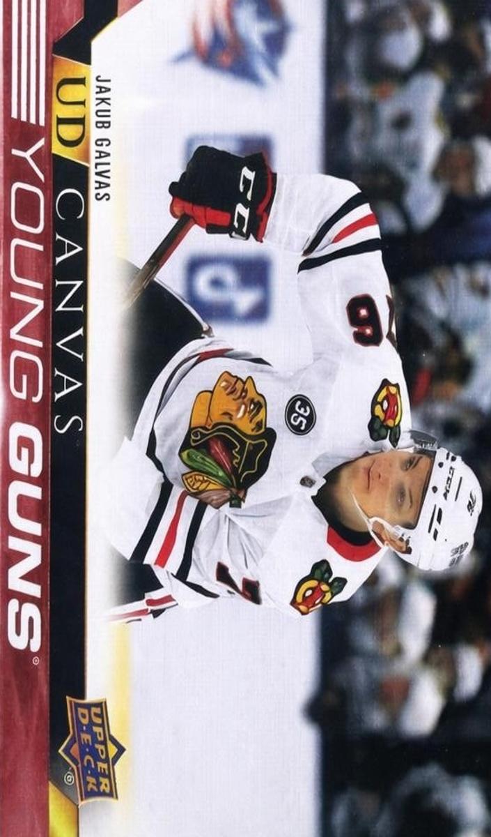 2022 Upper Deck Hockey Jakub Galvas #C104 PSA 8
