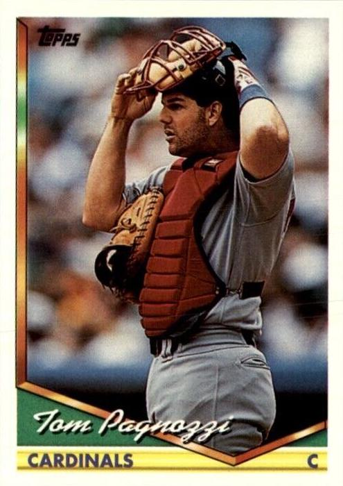 1994 Topps Baseball Spanish Tom Pagnozzi #719