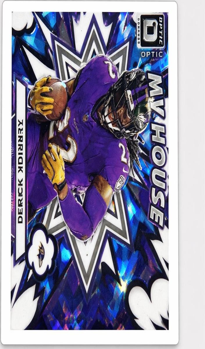 2025 Donruss Optic Football Ice Derrick Henry #9