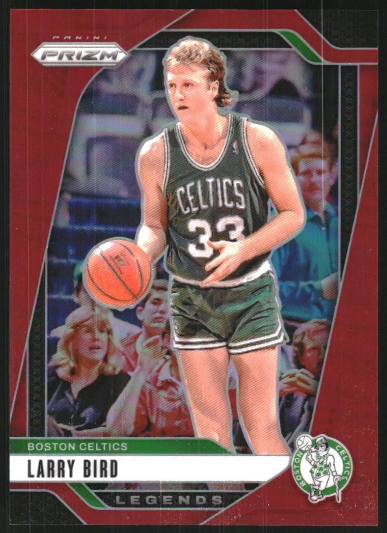2024 Panini Prizm Basketball Red Larry Bird #299