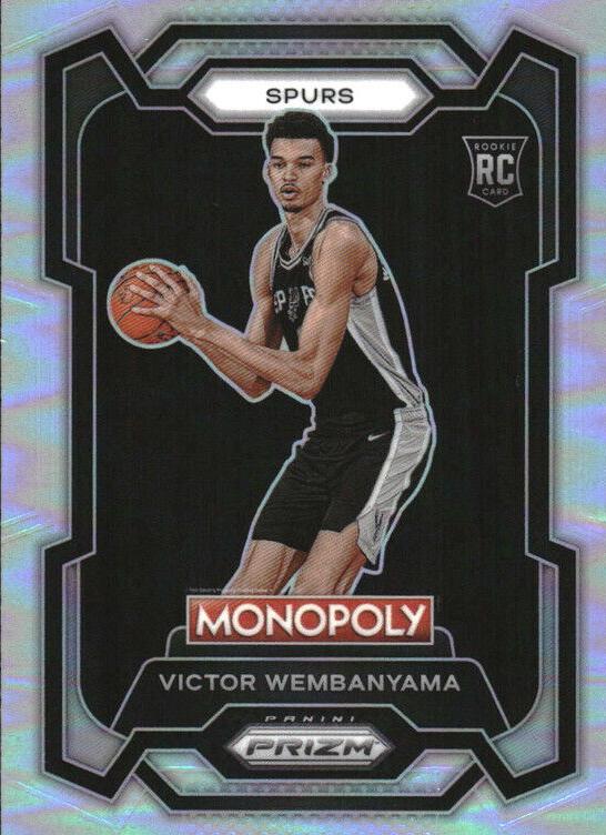 2023 Panini Prizm Monopoly Basketball Silver Victor Wembanyama #81