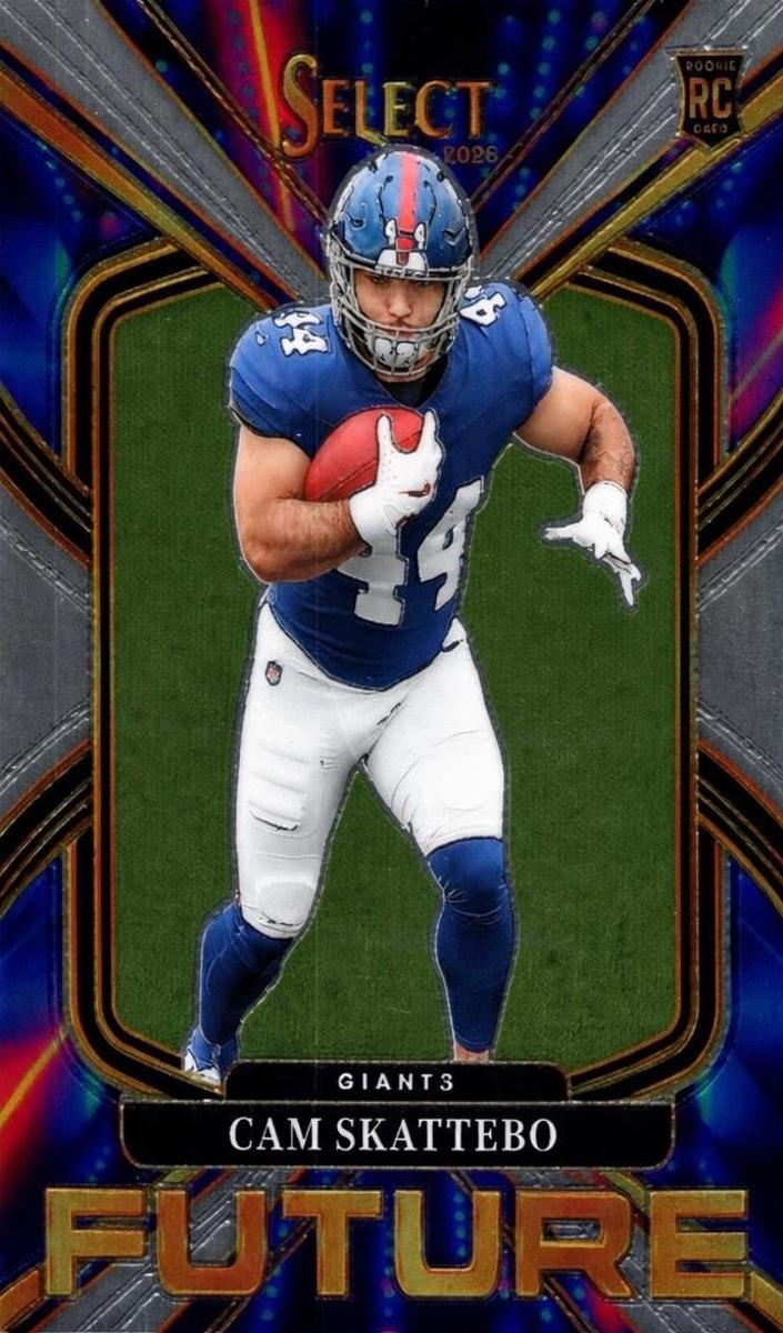 2025 Panini Select Football Cam Skattebo #20 RAW Ungraded