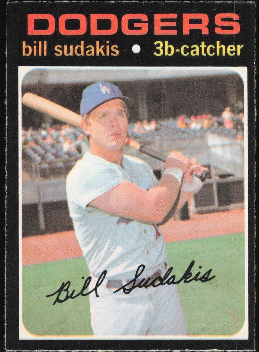 1971 O-Pee-Chee Baseball Bill Sudakis #253 PSA 8
