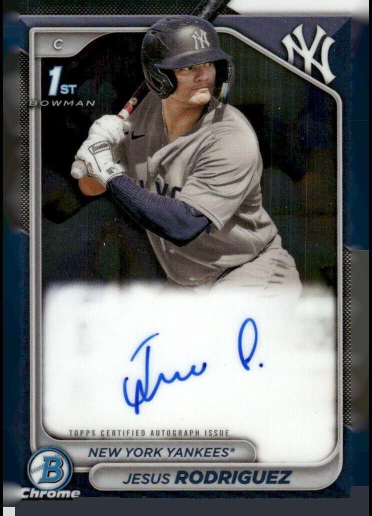 2024 Bowman Chrome Prospects Baseball Jesus Rodriguez #CPA-JR SGC 10