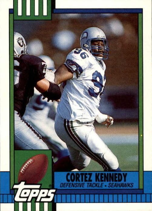 1990 Topps Traded Football Cortez Kennedy #44T