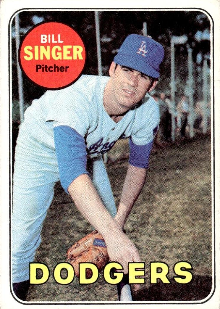 1969 Topps Baseball Bill Singer #575