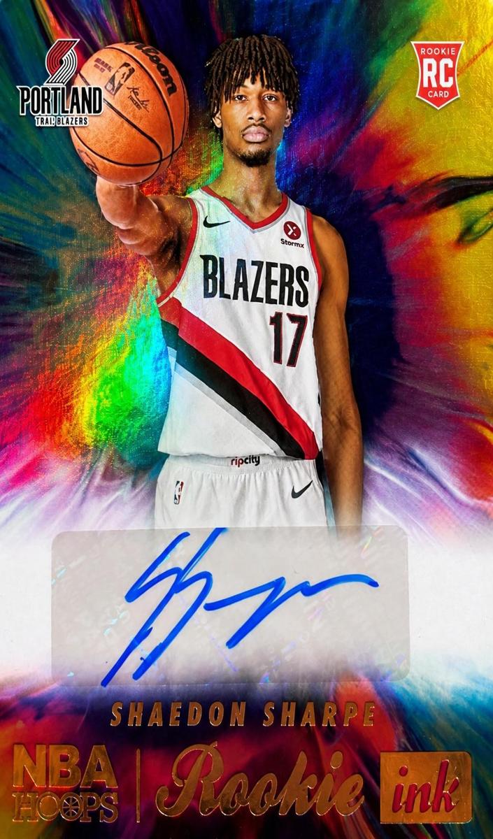 2022 Panini Hoops Basketball Shaedon Sharpe #RI-SSP
