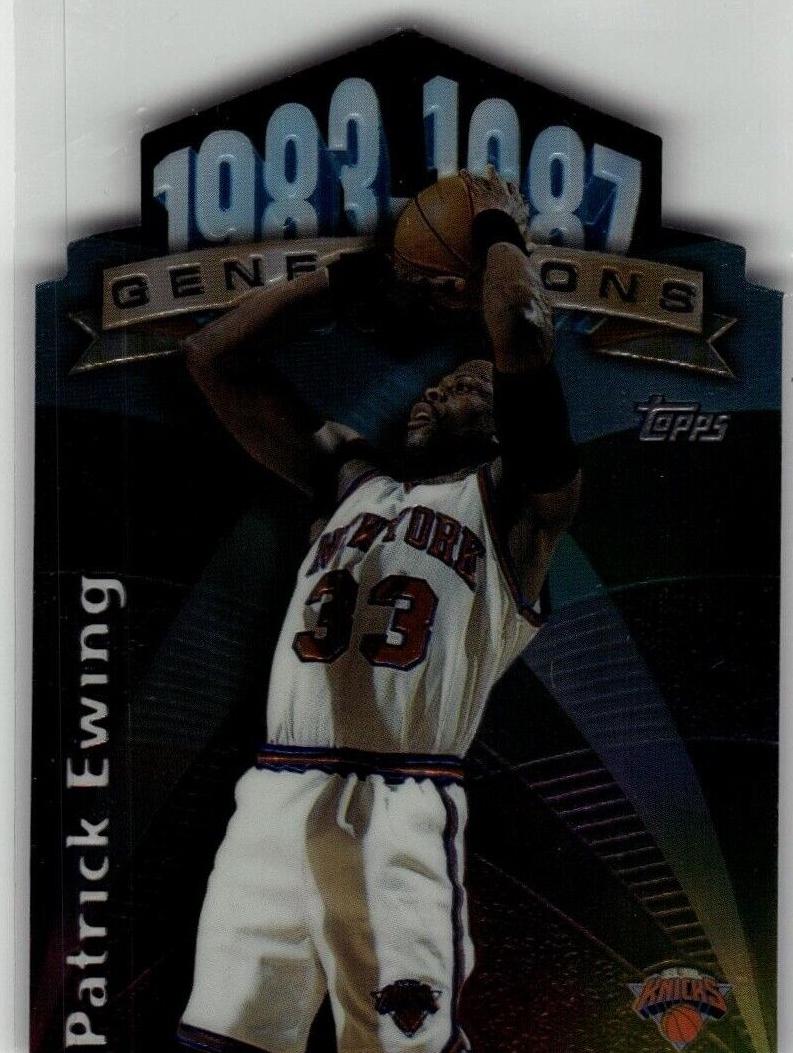 1997 Topps Basketball Patrick Ewing #G6