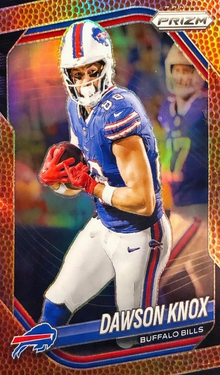 2025 Panini Prizm Football Pigskin Dawson Knox #65