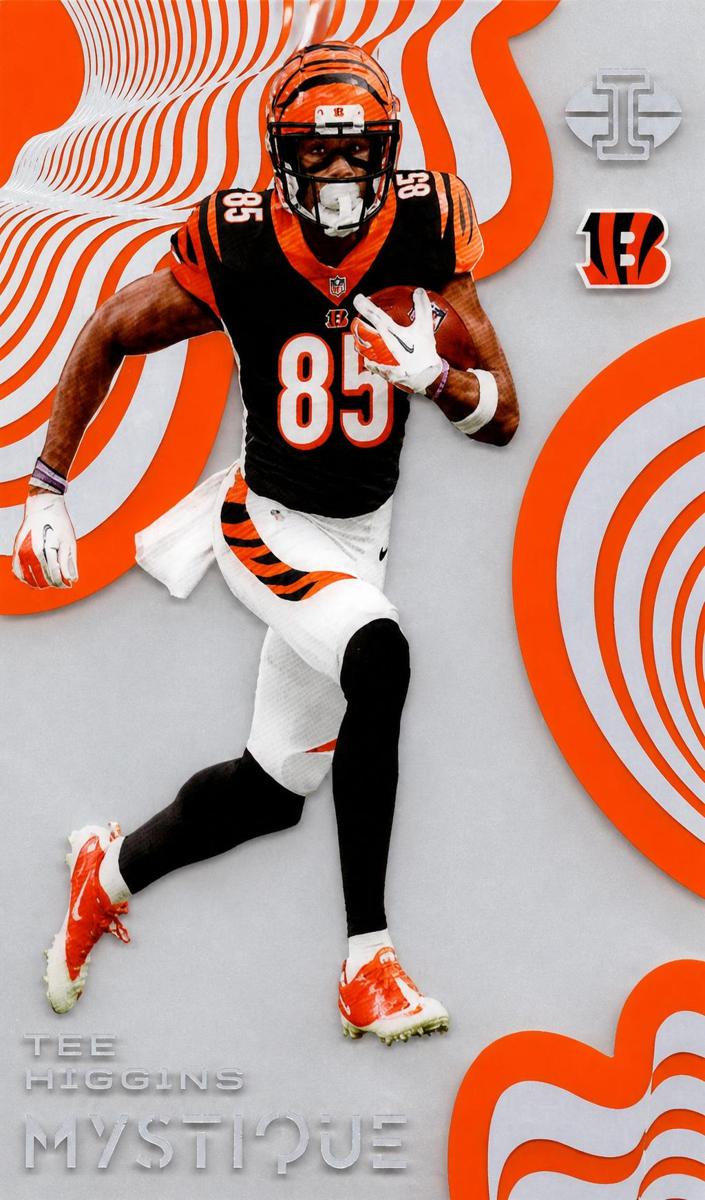 2020 Panini Illusions Football Orange Tee Higgins #MY9